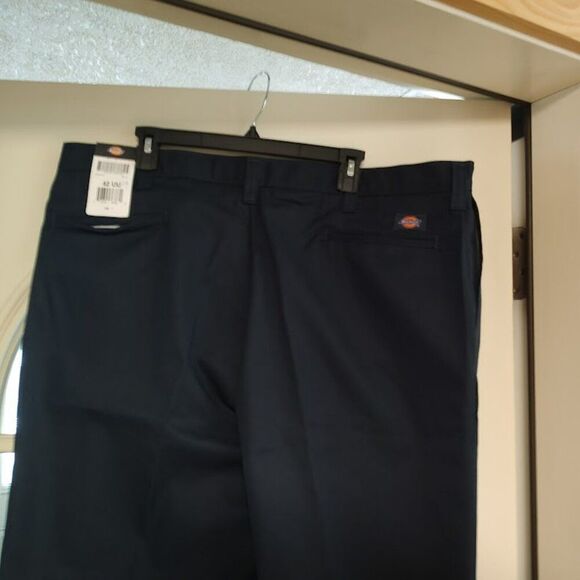 New Dickies Navy Blue Work Pants Size Men's 42/29 - Picture 3 of 3